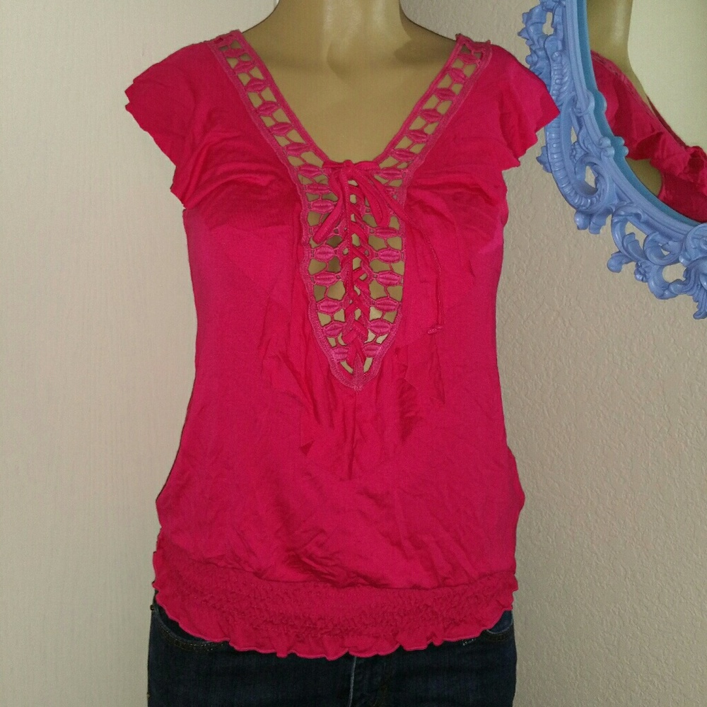 New Sexy fuschia top